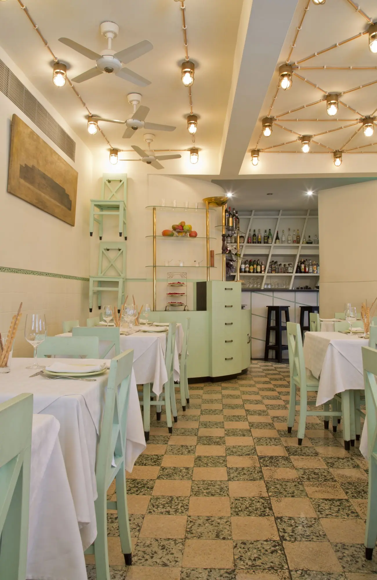 salao do restaurante Casa Nostra