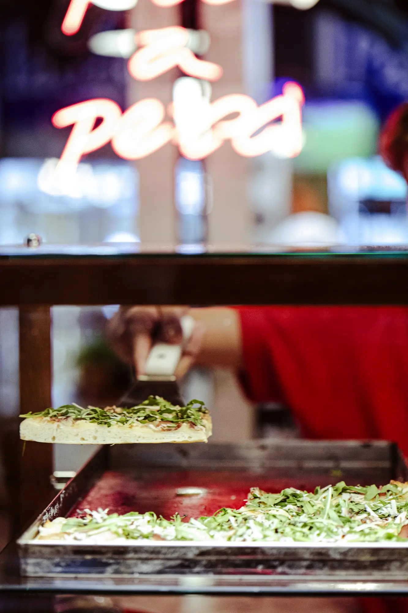 pizza a pezzi restaurante